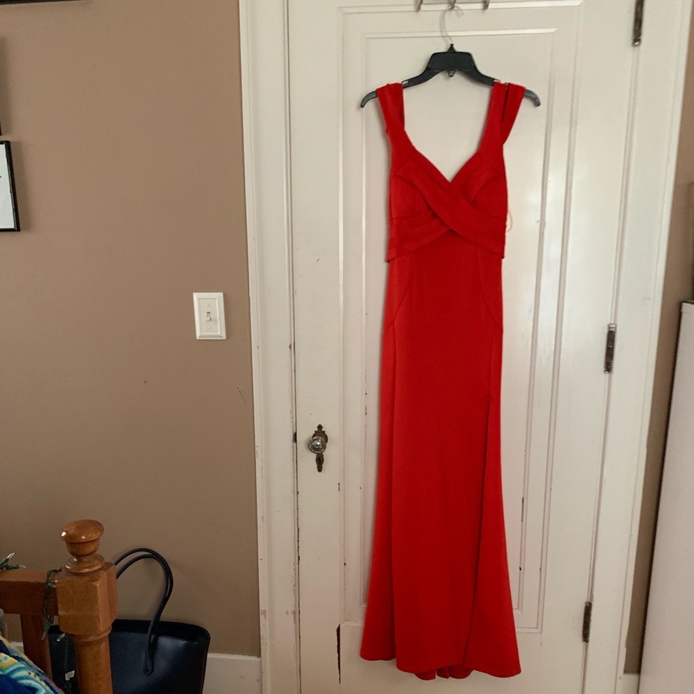 Red prom dress